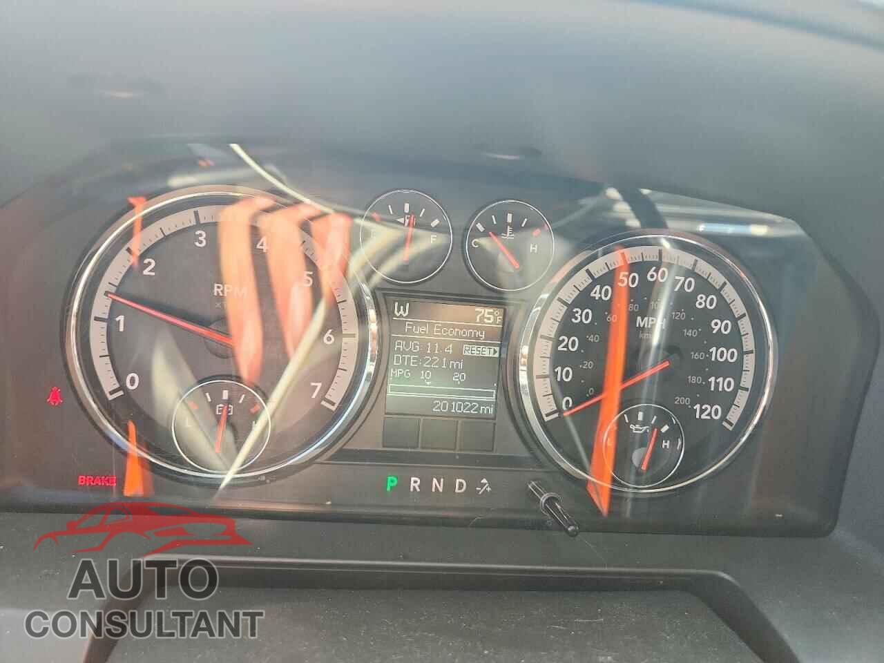 DODGE RAM 2500 2011 - 3D7TT2CT6BG584270