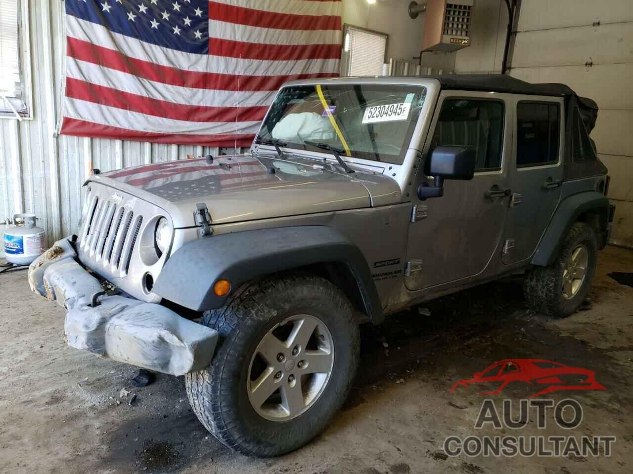 JEEP WRANGLER 2016 - 1C4HJWDG9GL235788