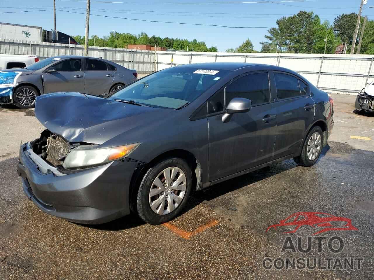 HONDA CIVIC 2012 - 2HGFB2F56CH307189
