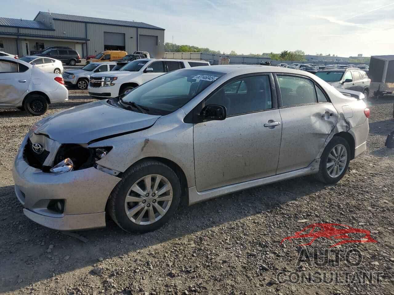 TOYOTA COROLLA 2009 - 1NXBU40E09Z106255