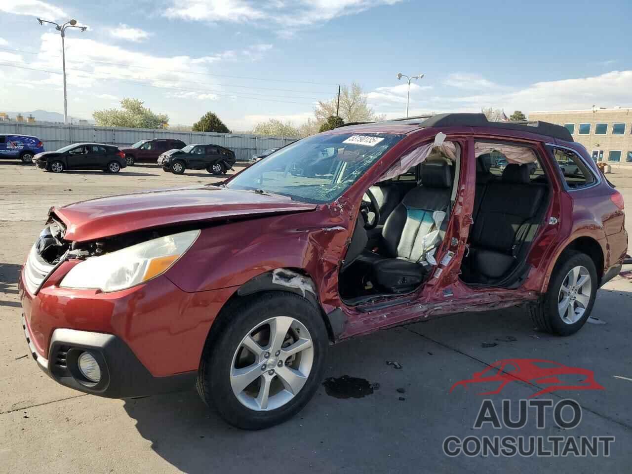 SUBARU OUTBACK 2014 - 4S4BRBLC6E3326757