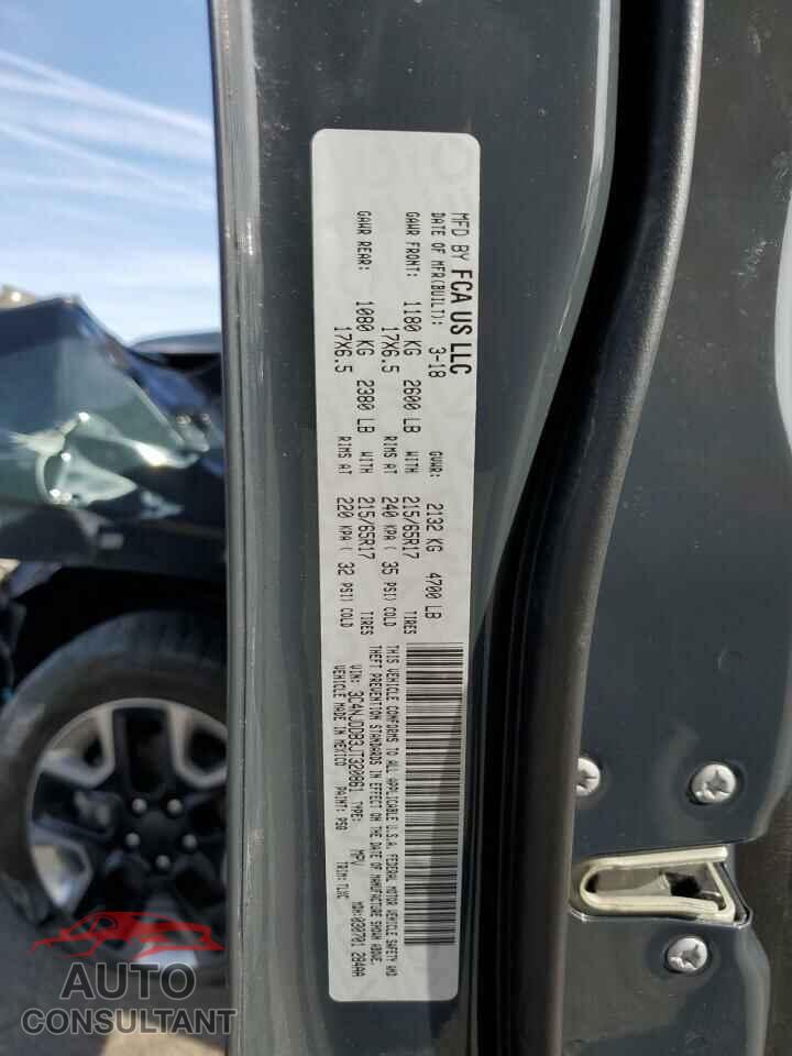 JEEP COMPASS 2018 - 3C4NJDDB3JT320861