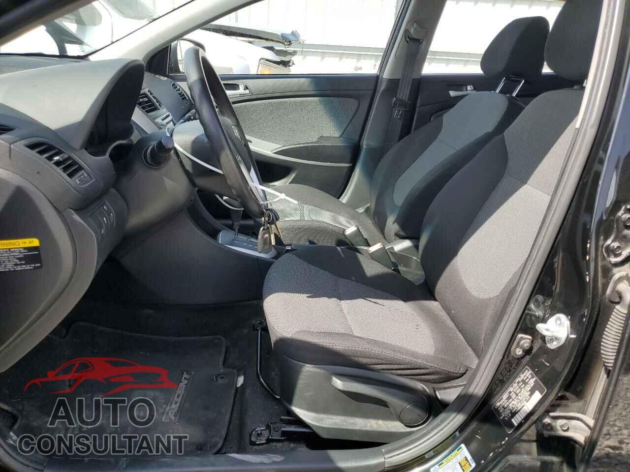 HYUNDAI ACCENT 2012 - KMHCT5AE1CU016289