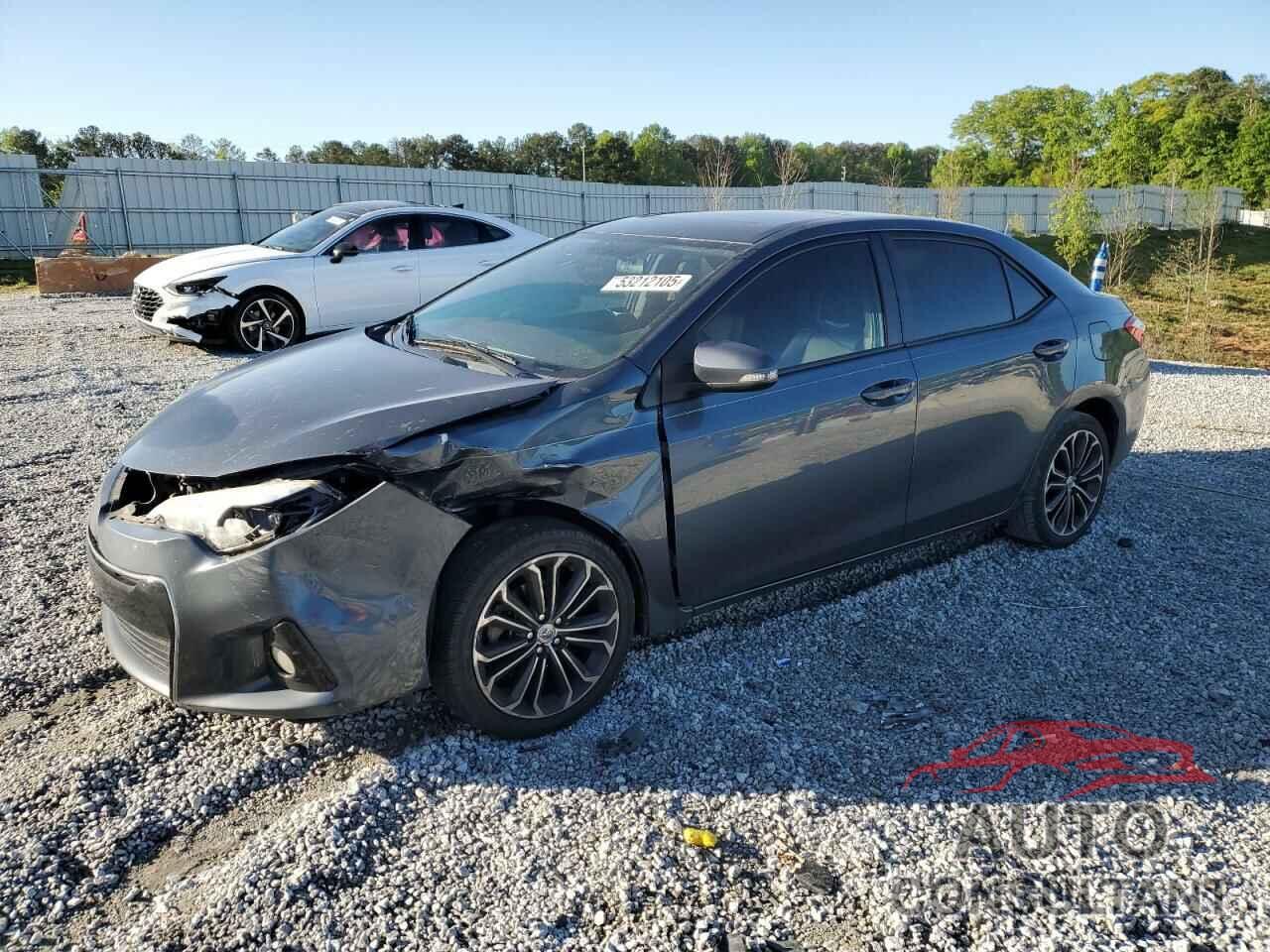 TOYOTA COROLLA 2015 - 2T1BURHE4FC395901