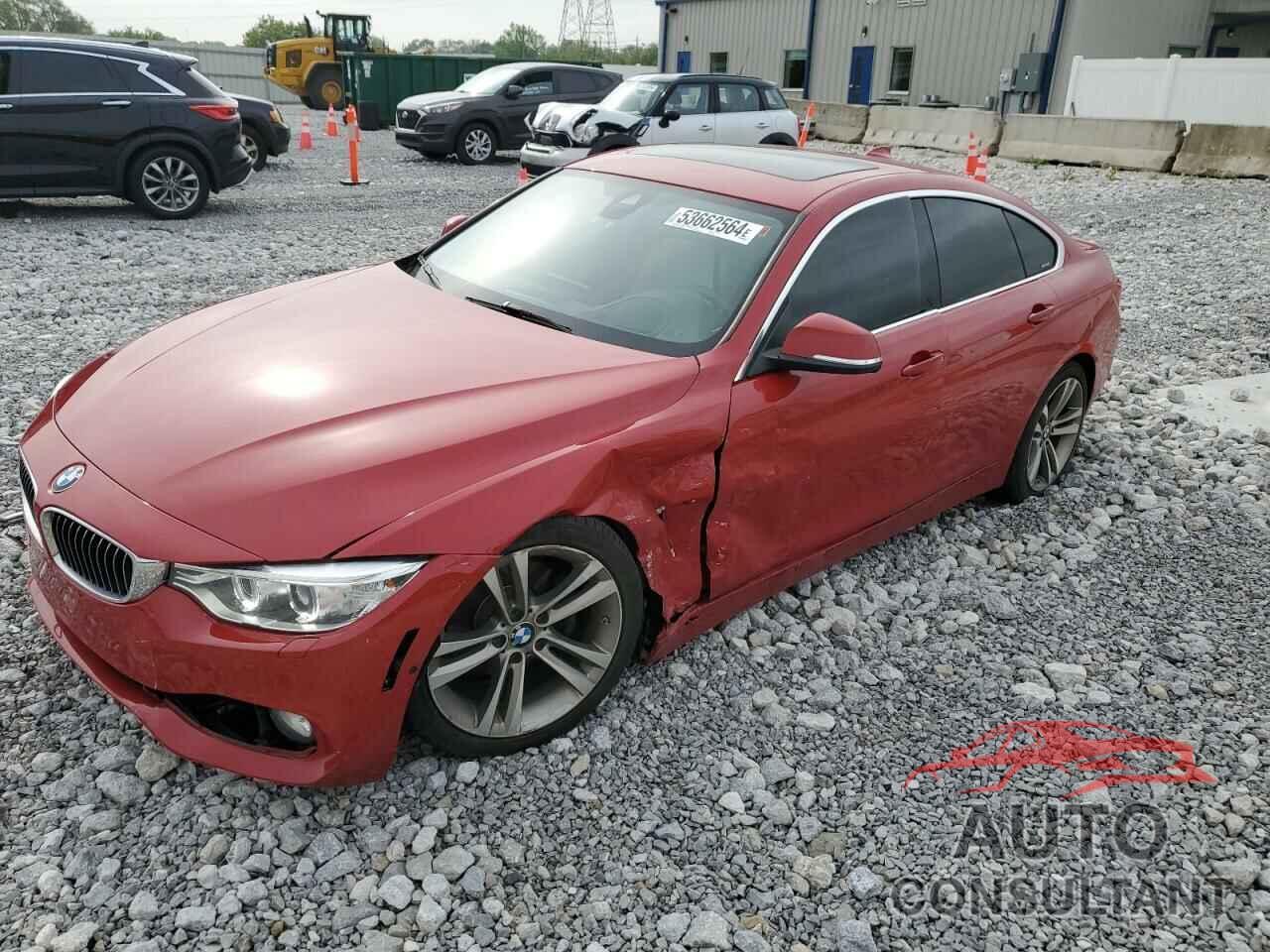 BMW 4 SERIES 2017 - WBA4F9C54HG440041