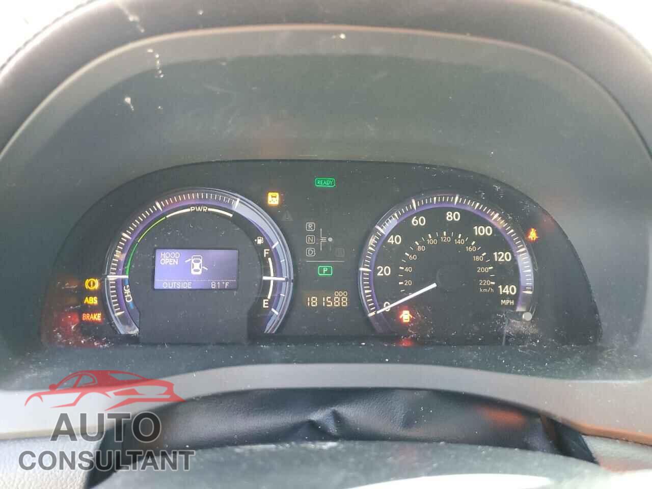 LEXUS HS 2010 - JTHBB1BA6A2026475