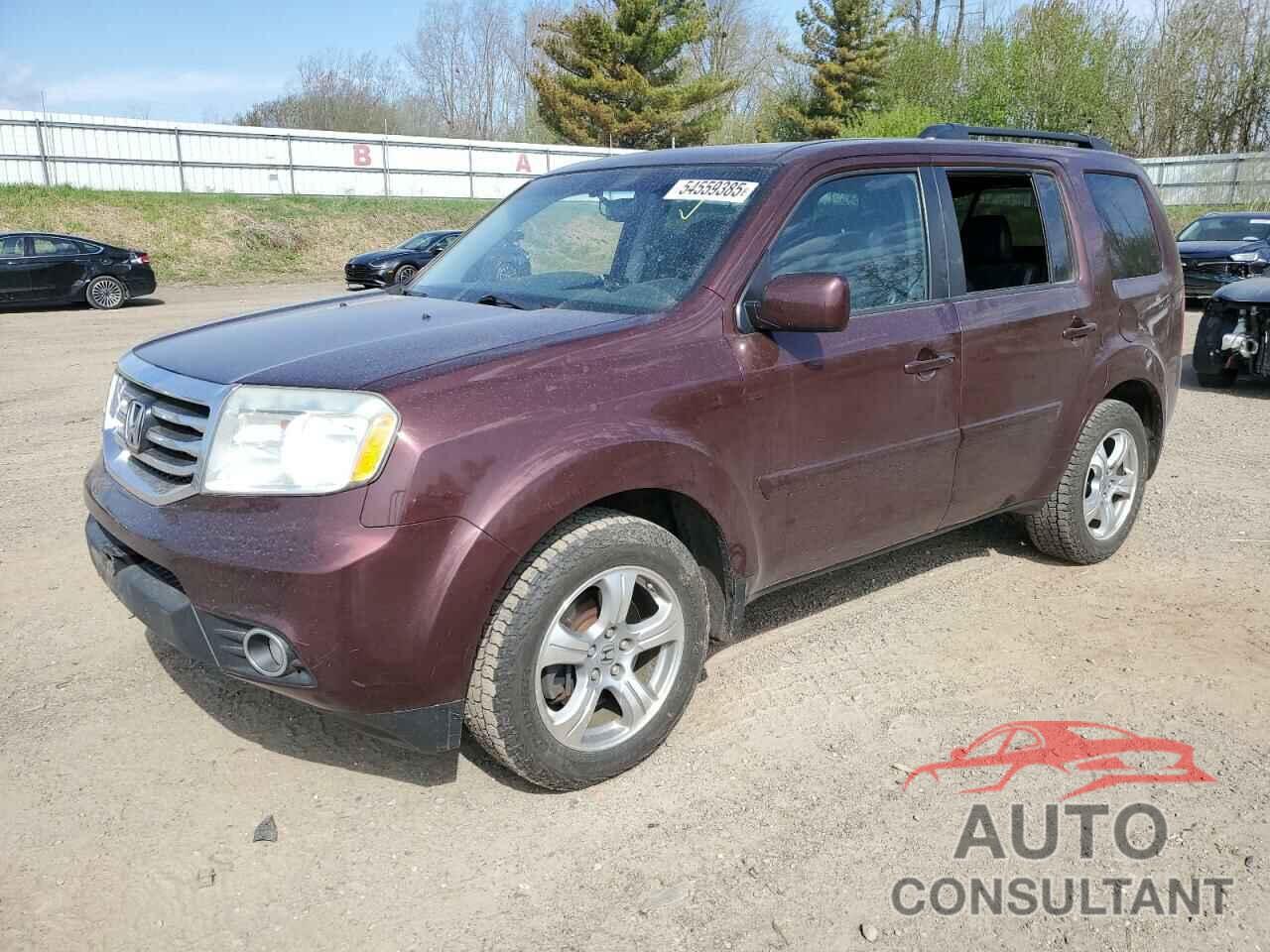 HONDA PILOT 2013 - 5FNYF4H50DB083297