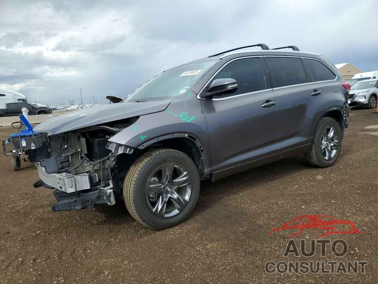 TOYOTA HIGHLANDER 2018 - 5TDDZRFH1JS805965