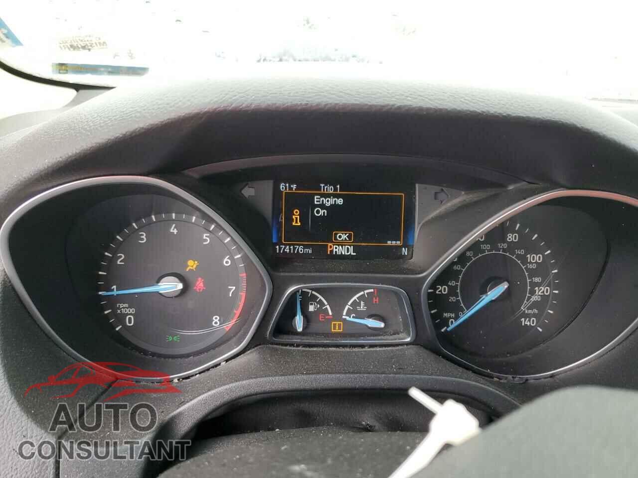 FORD FOCUS 2016 - 1FADP3F21GL404723