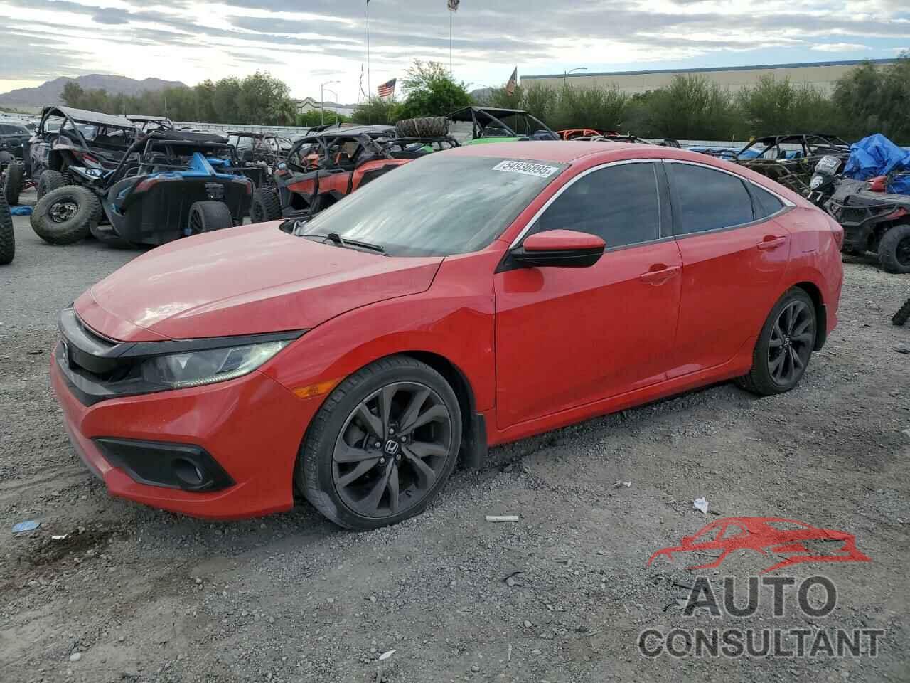 HONDA CIVIC 2019 - 2HGFC2F89KH537136
