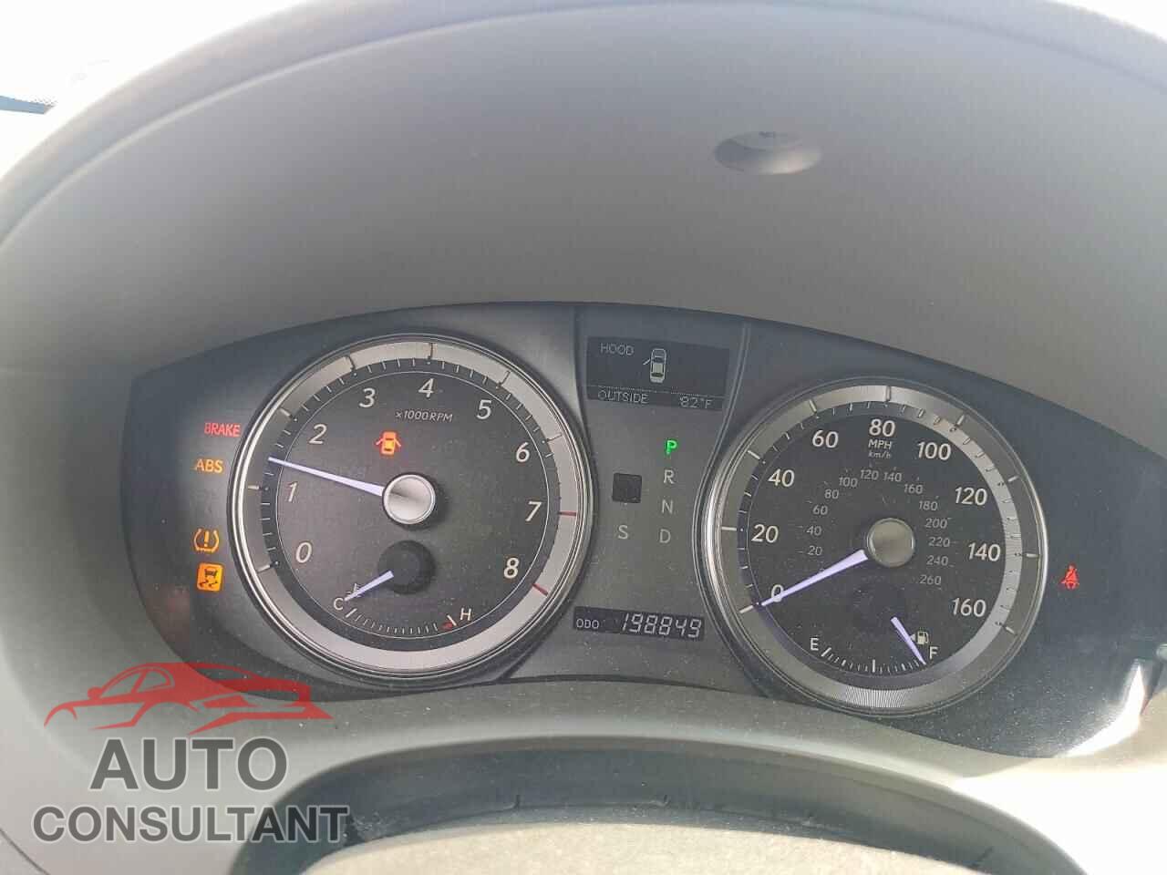 LEXUS ES350 2012 - JTHBK1EG6C2477666