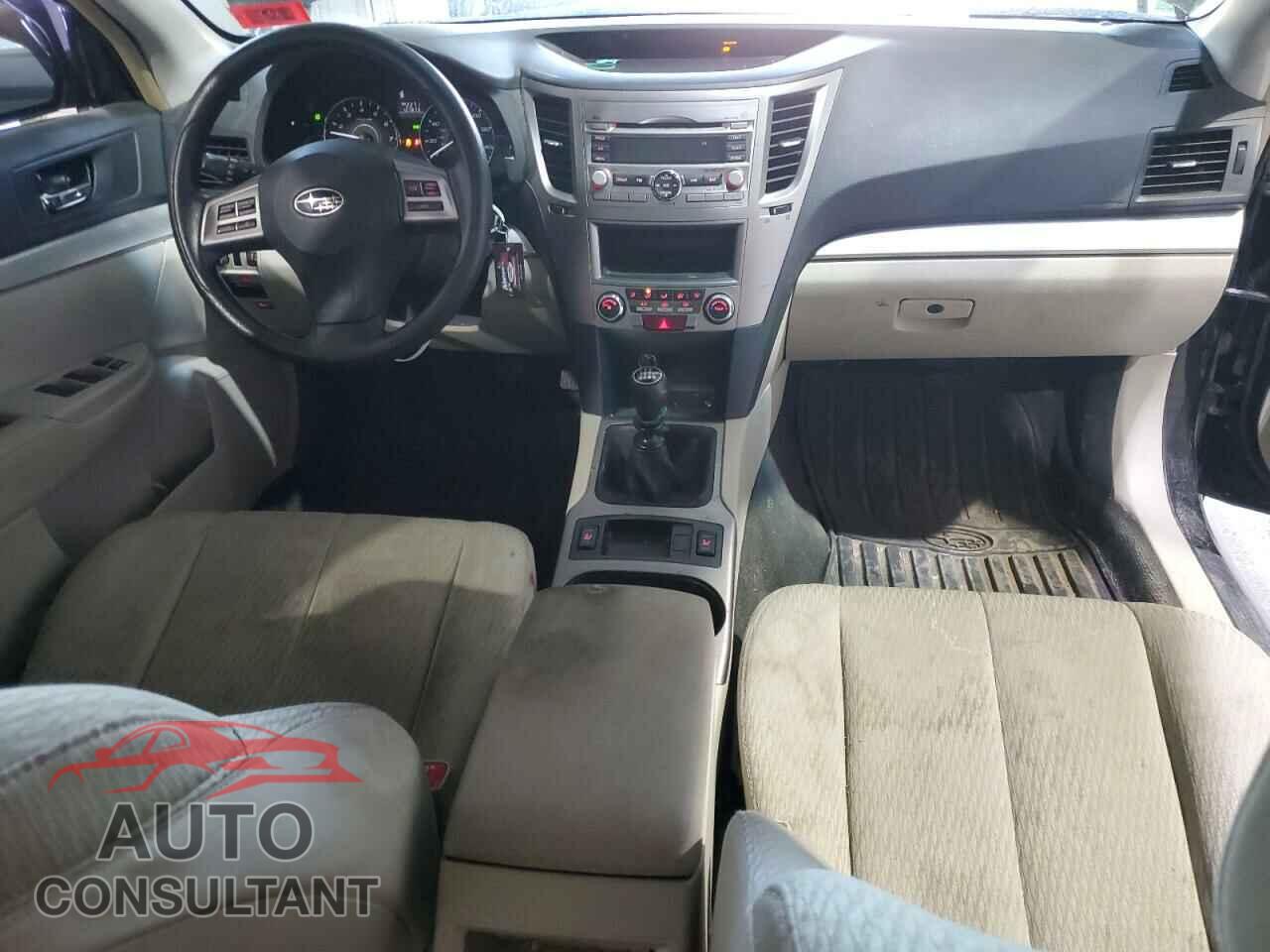 SUBARU LEGACY 2012 - 4S3BMAA66C1031340