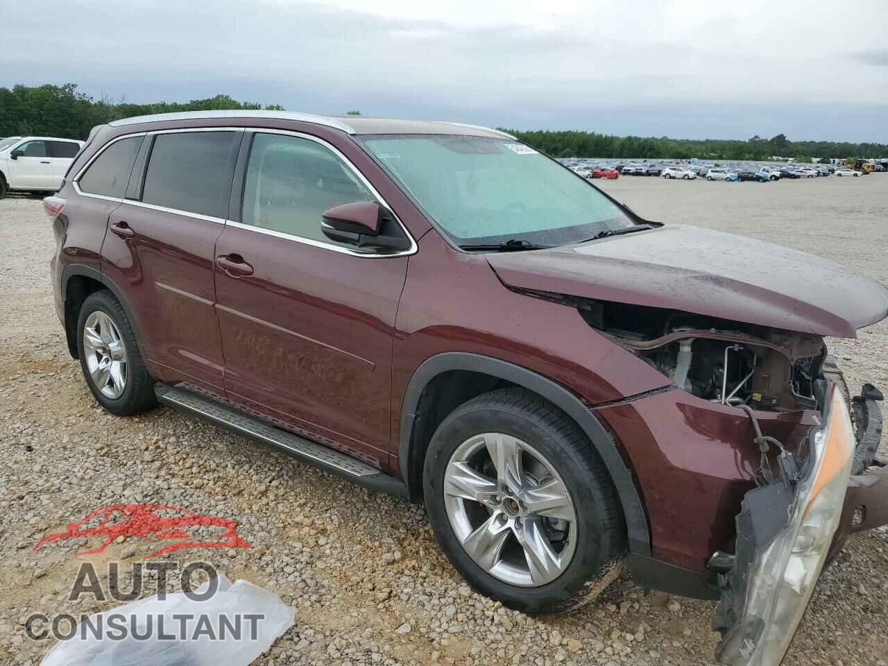 TOYOTA HIGHLANDER 2014 - 5TDDKRFH2ES034667