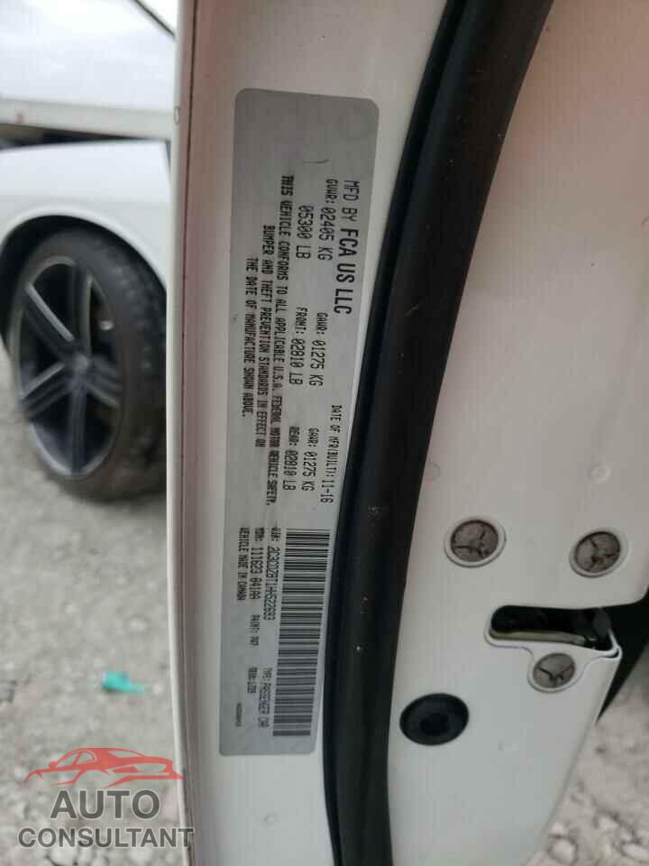 DODGE CHALLENGER 2017 - 2C3CDZBT1HH522693
