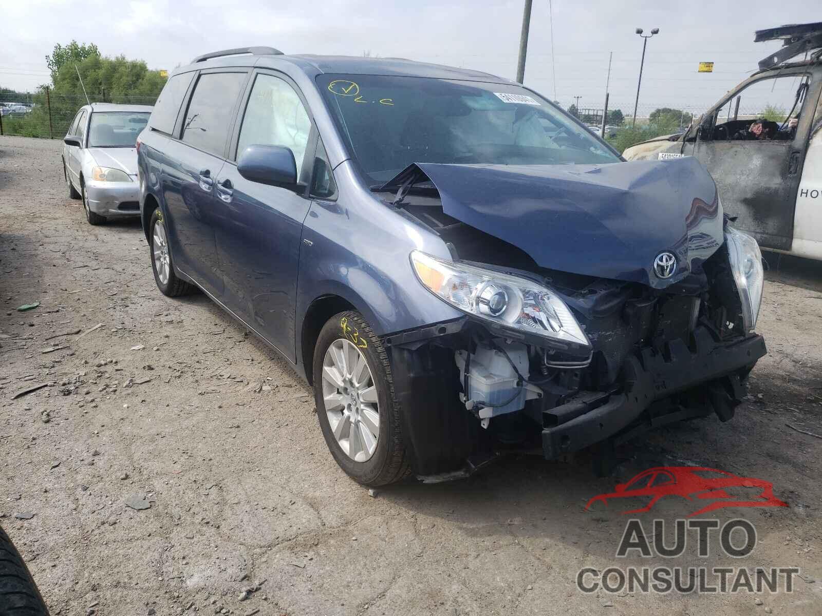 TOYOTA SIENNA 2016 - 5TDJK3DC2GS139025