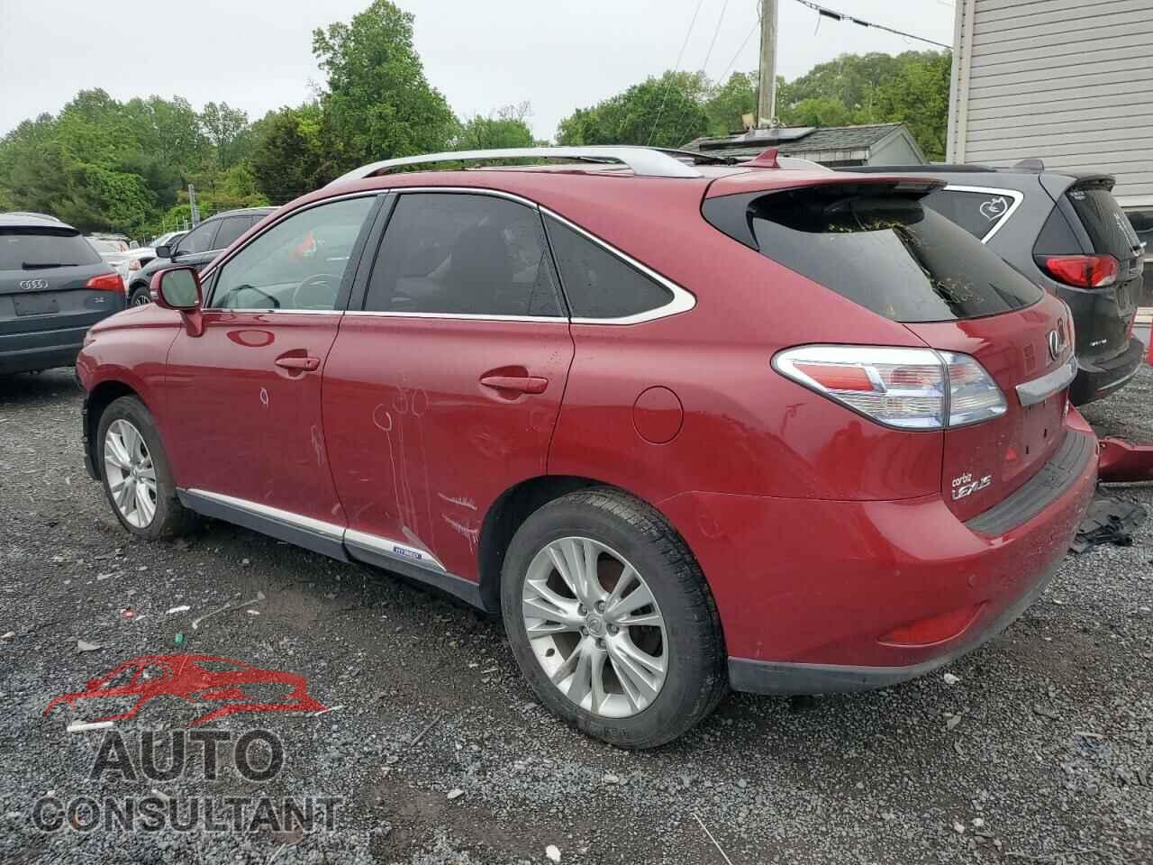 LEXUS RX450 2010 - JTJBC1BA2A2024623