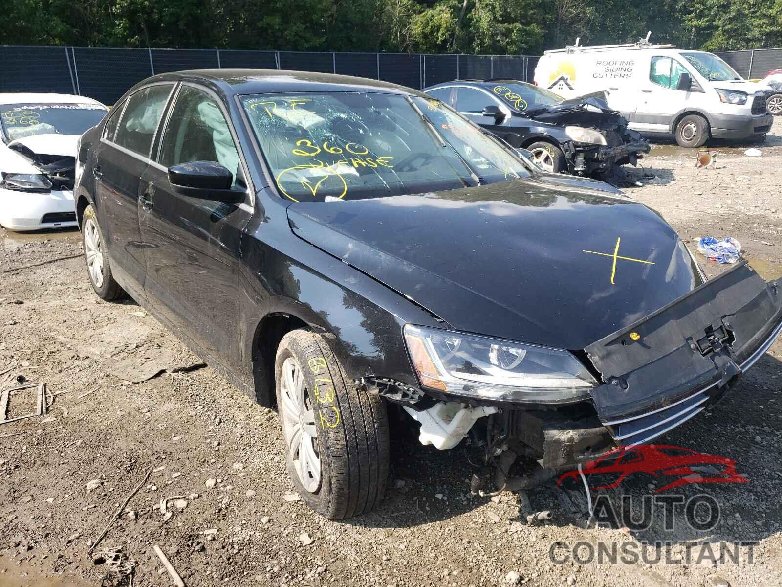 VOLKSWAGEN JETTA 2017 - 3VW2B7AJ8HM391908