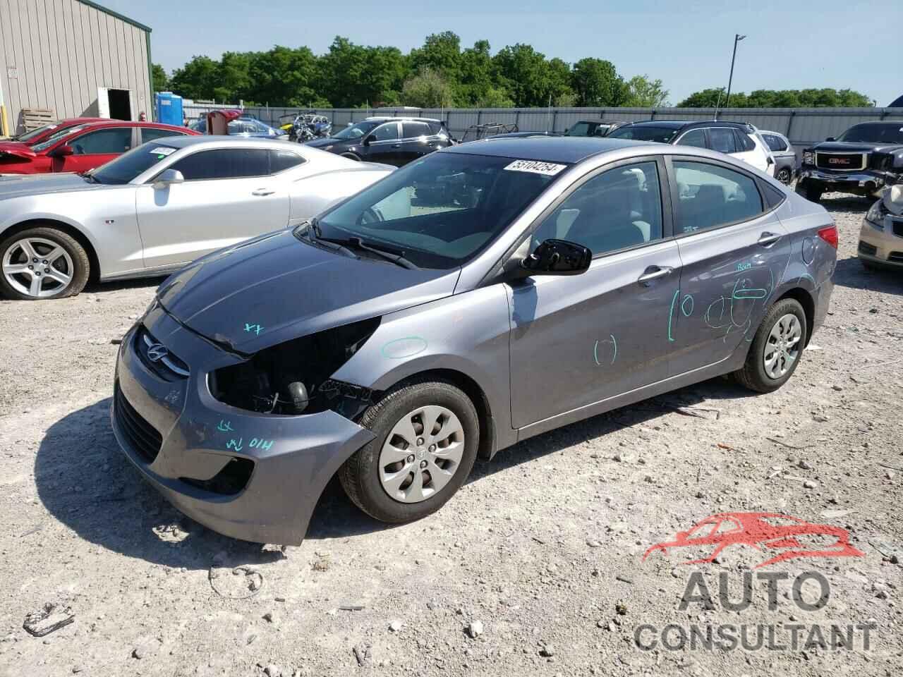 HYUNDAI ACCENT 2017 - KMHCT4AE7HU327646