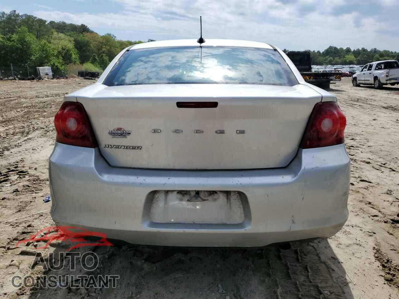 DODGE AVENGER 2012 - 1C3CDZCB7CN103477