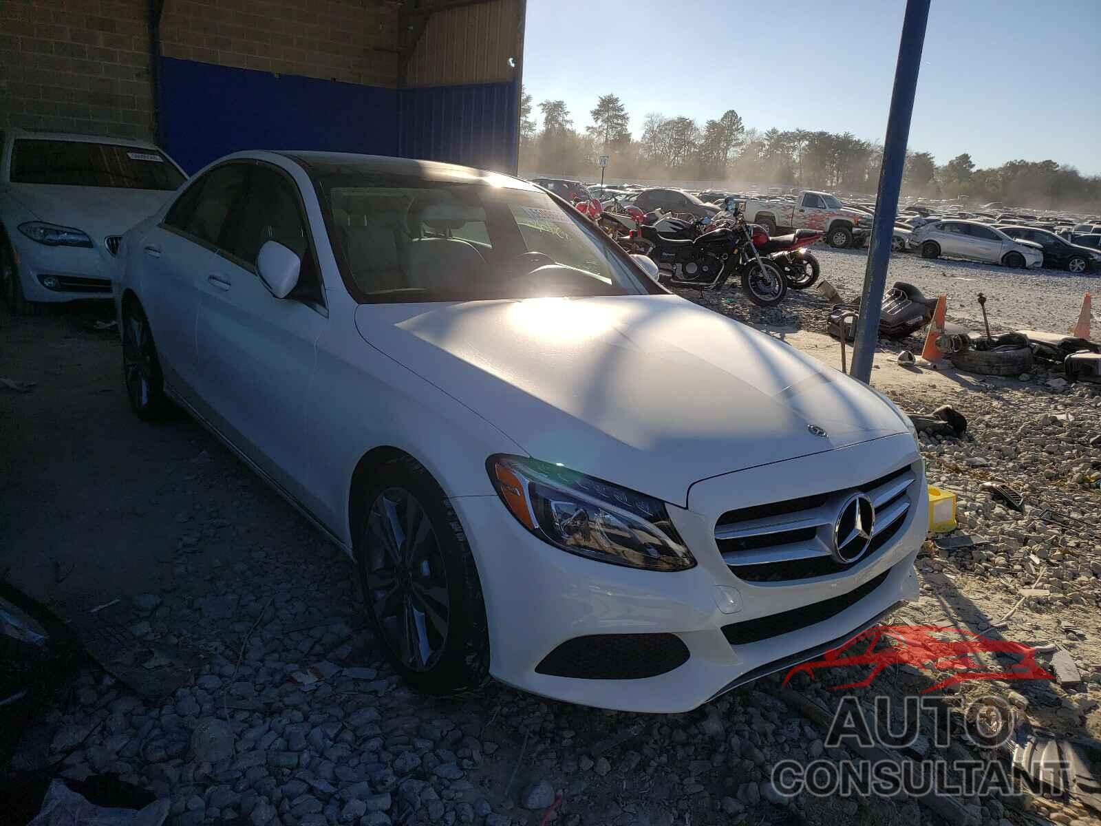 MERCEDES-BENZ C CLASS 2018 - WDDWF4JB6JR411843