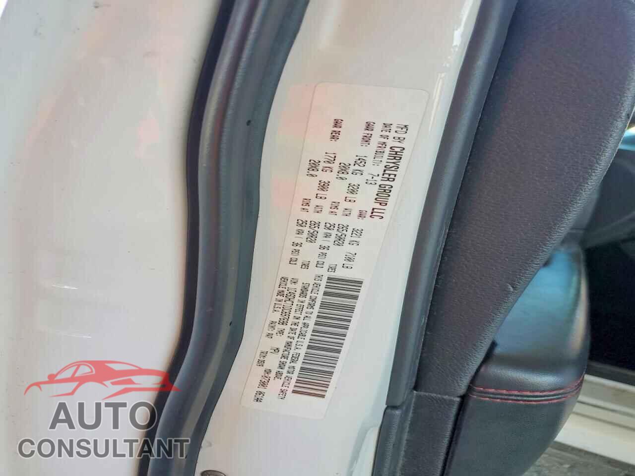 DODGE DURANGO 2013 - 1C4SDHCT1DC697698