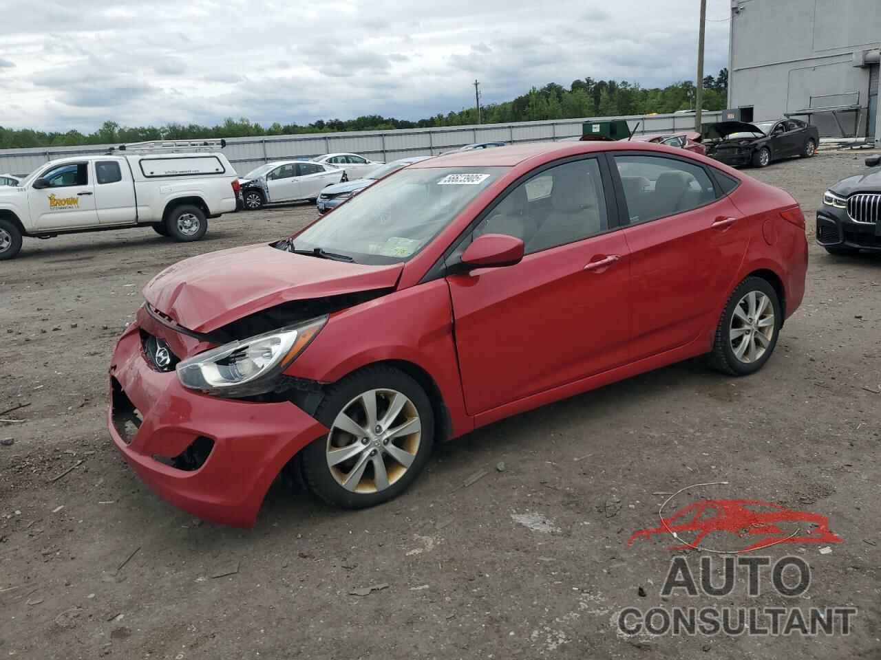 HYUNDAI ACCENT 2012 - KMHCU4AE1CU270091