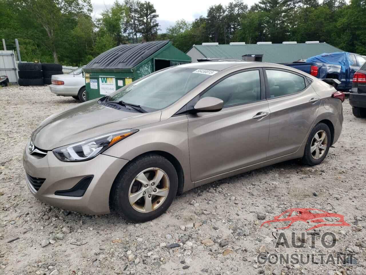 HYUNDAI ELANTRA 2014 - 5NPDH4AE4EH461384