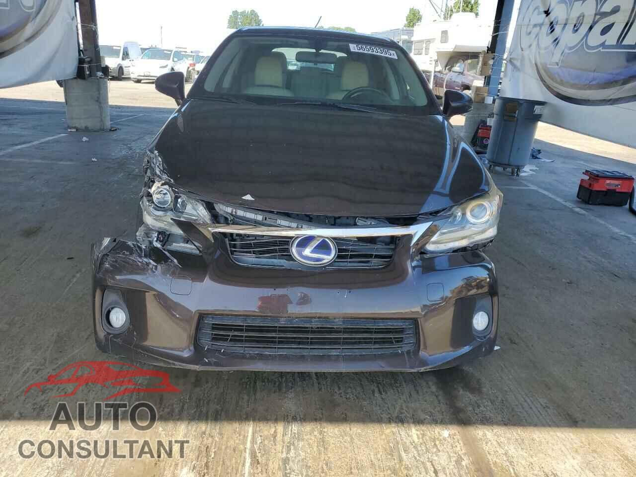 LEXUS CT 200 2011 - JTHKD5BH8B2016353