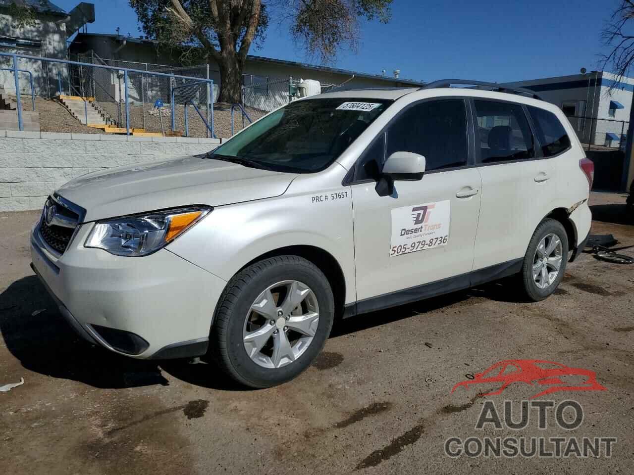 SUBARU FORESTER 2015 - JF2SJADC4FH438225