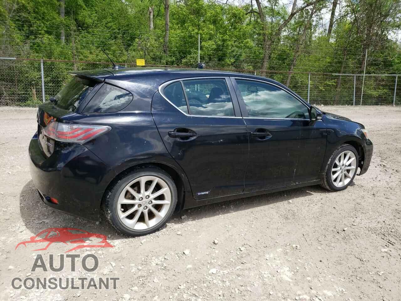LEXUS CT 200 2012 - JTHKD5BH3C2081564