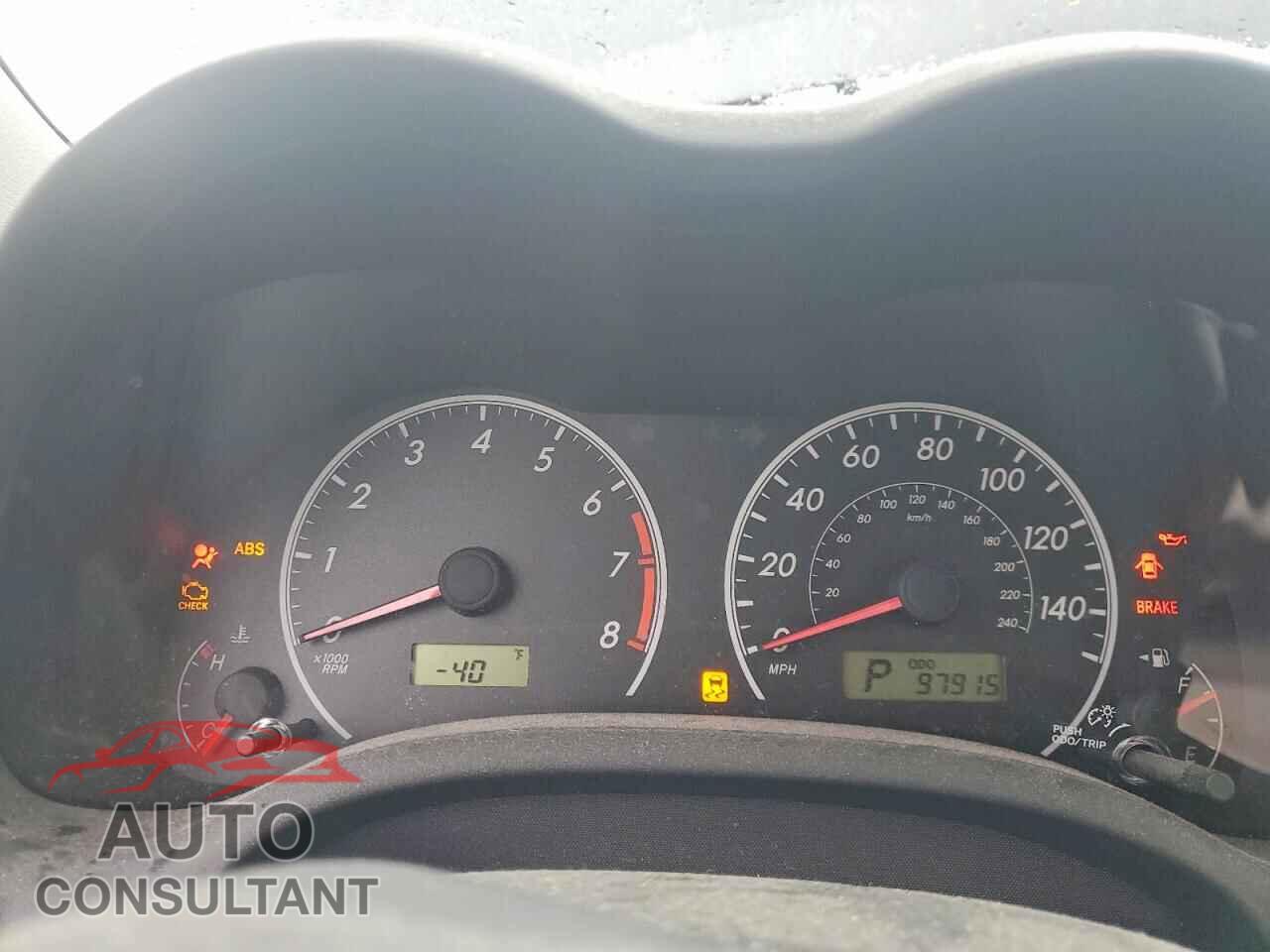 TOYOTA COROLLA 2013 - 5YFBU4EE4DP198134