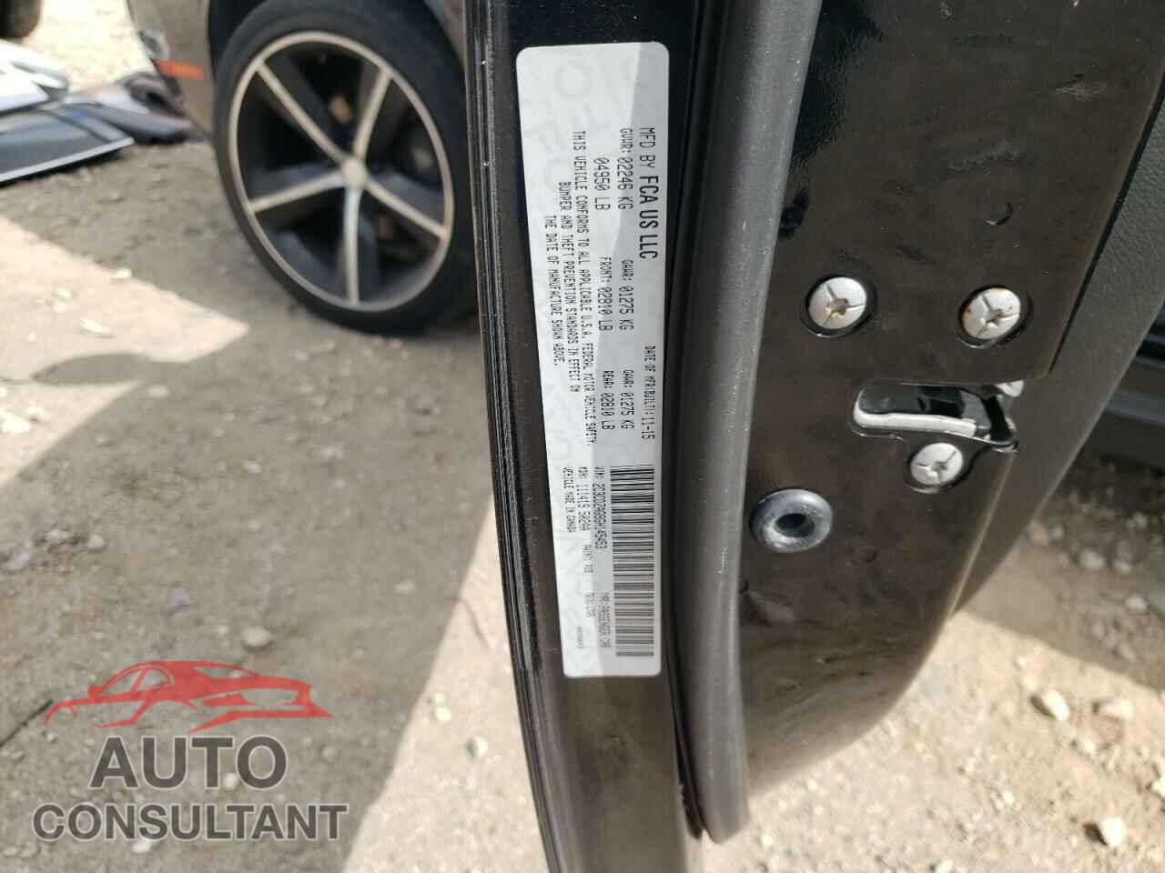 DODGE CHALLENGER 2016 - 2C3CDZAG9GH145453