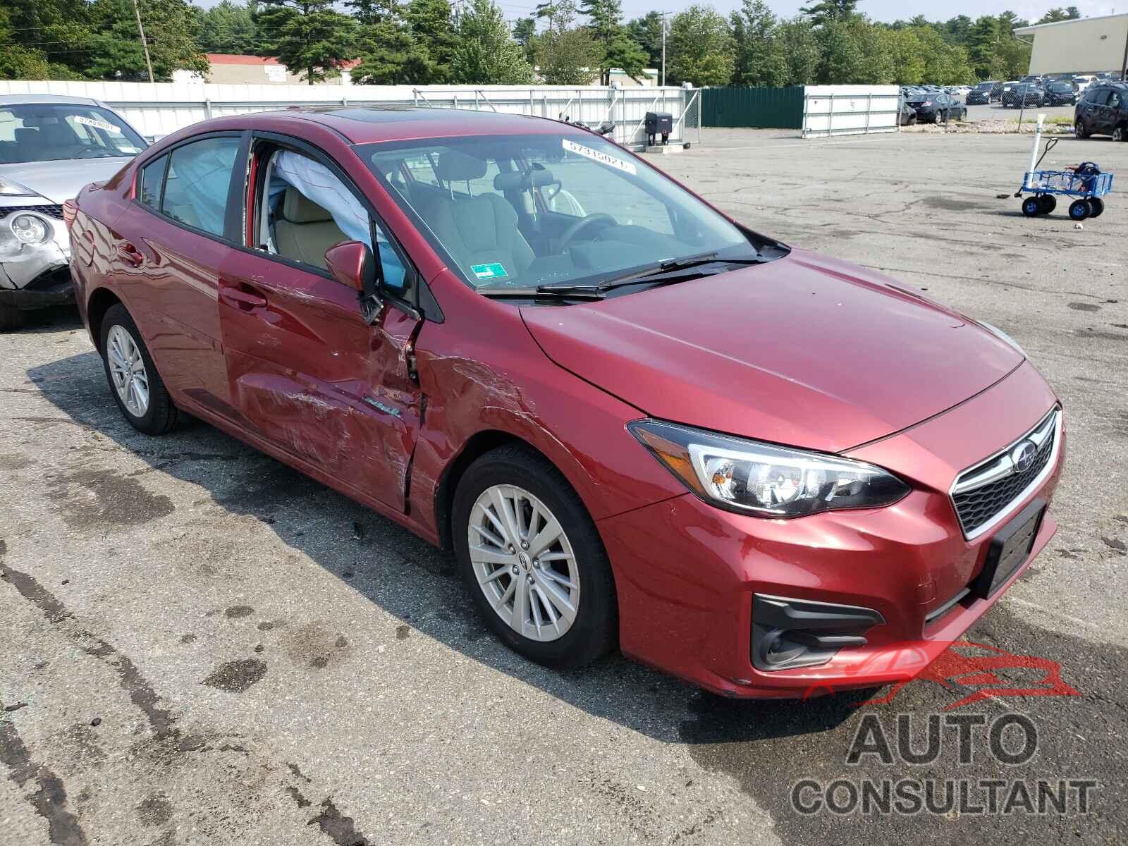 SUBARU IMPREZA 2018 - 4S3GKAB60J3604289