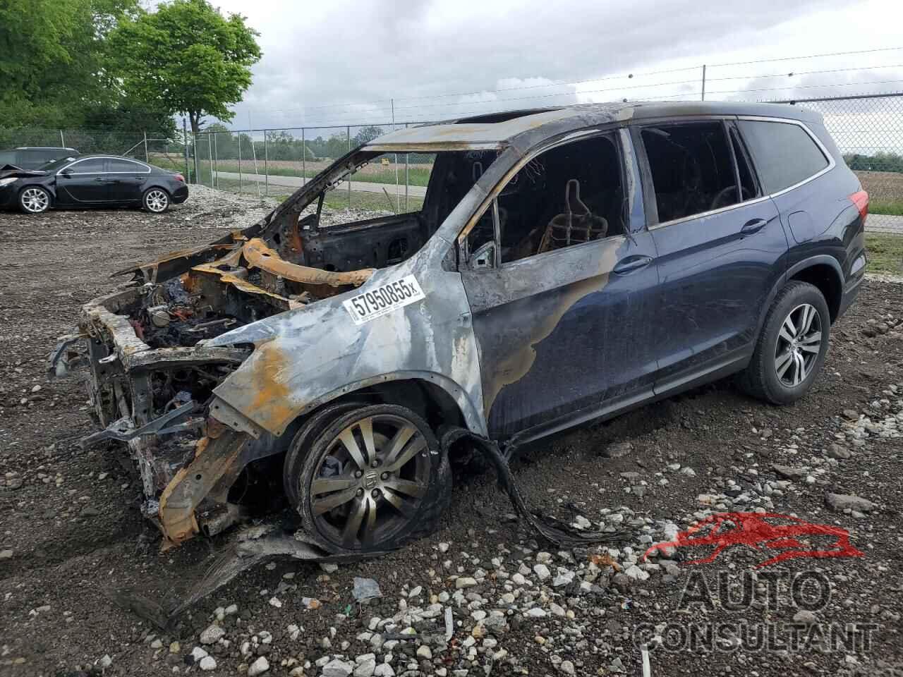 HONDA PILOT 2016 - 5FNYF6H60GB029927
