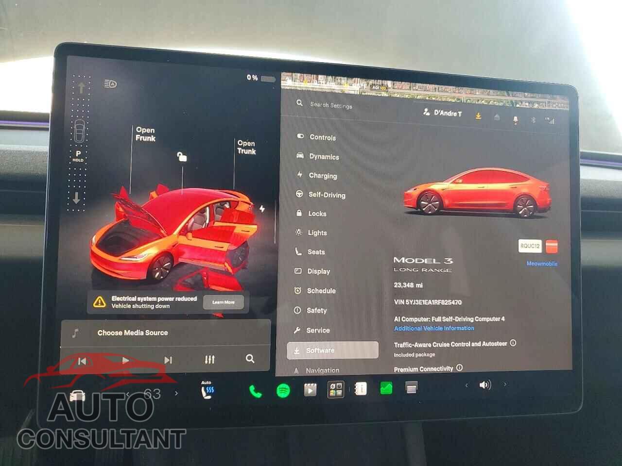 TESLA MODEL 3 2024 - 5YJ3E1EA1RF825470
