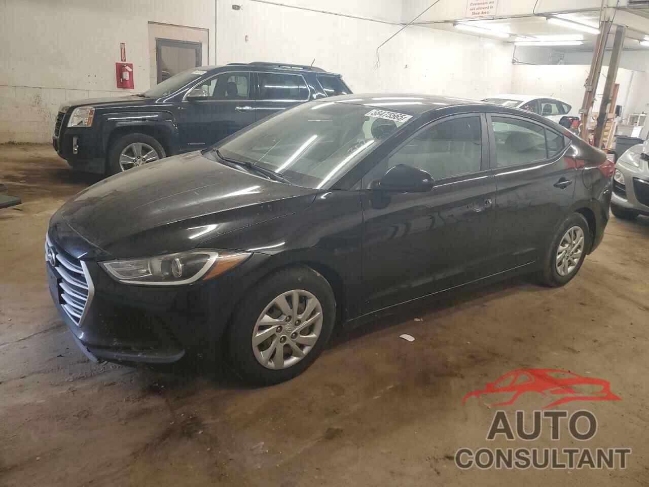 HYUNDAI ELANTRA 2017 - KMHD74LF4HU407257