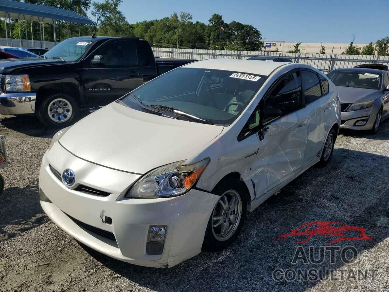 TOYOTA PRIUS 2011 - JTDKN3DU5B0265573