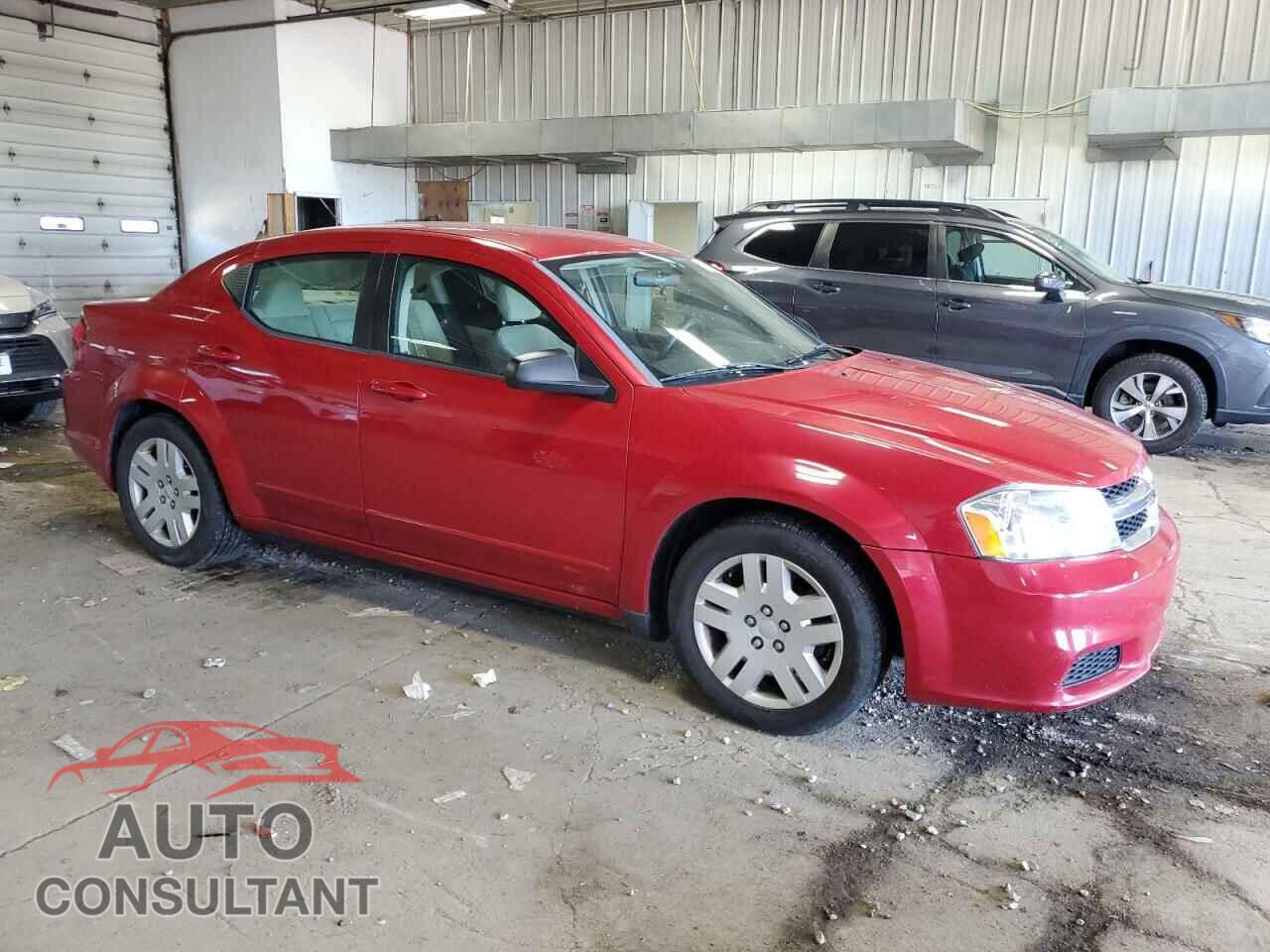 DODGE AVENGER 2012 - 1C3CDZAG4CN264304