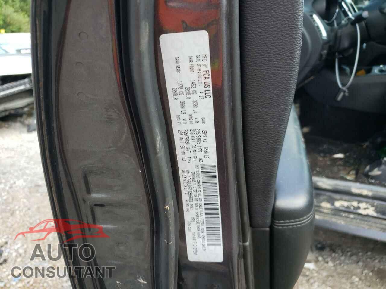 DODGE DURANGO 2017 - 1C4RDJDG2HC860663