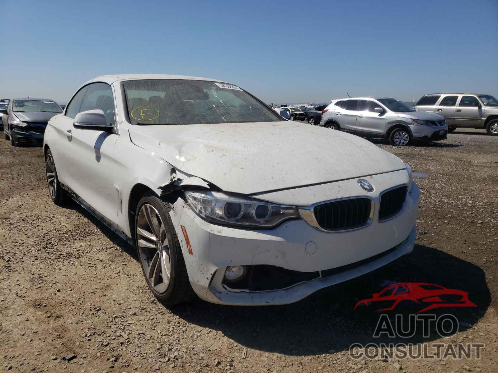 BMW 4 SERIES 2016 - WBA3V7C51G5A27509