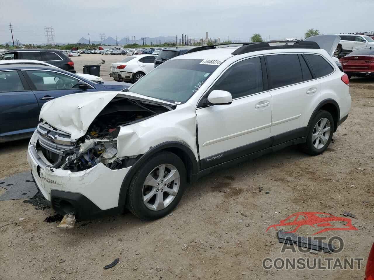 SUBARU OUTBACK 2014 - 4S4BRBCC3E3264623