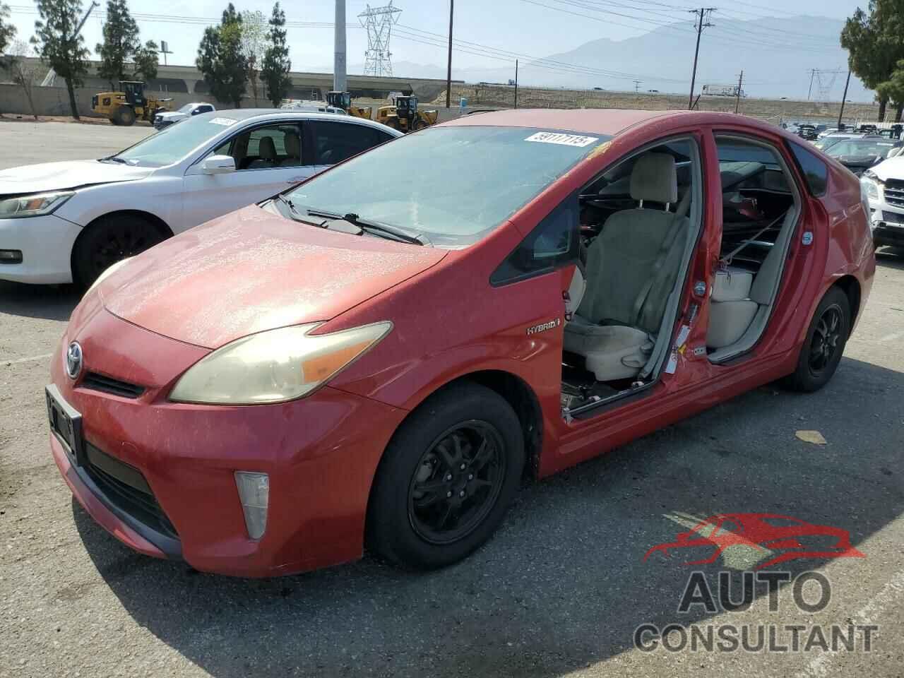 TOYOTA PRIUS 2012 - JTDKN3DU4C5389855