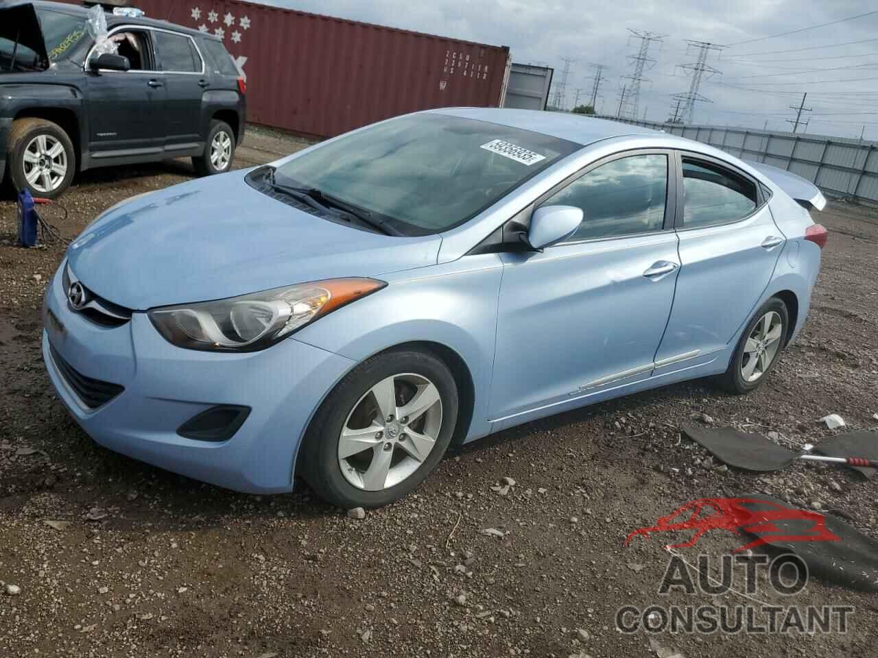 HYUNDAI ELANTRA 2011 - KMHDH4AE7BU105024
