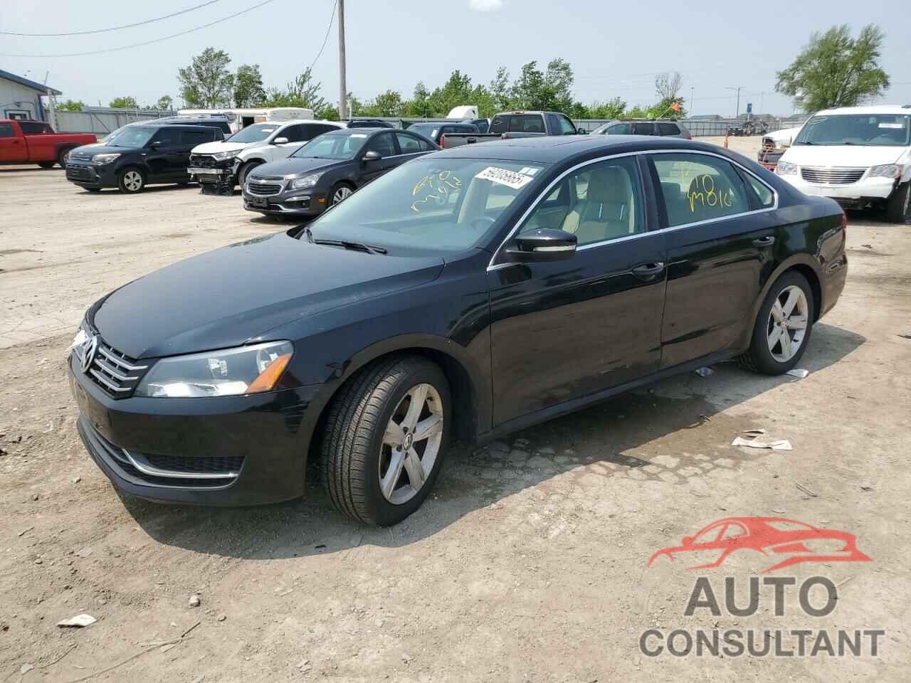 VOLKSWAGEN PASSAT 2013 - 1VWBN7A37DC093631