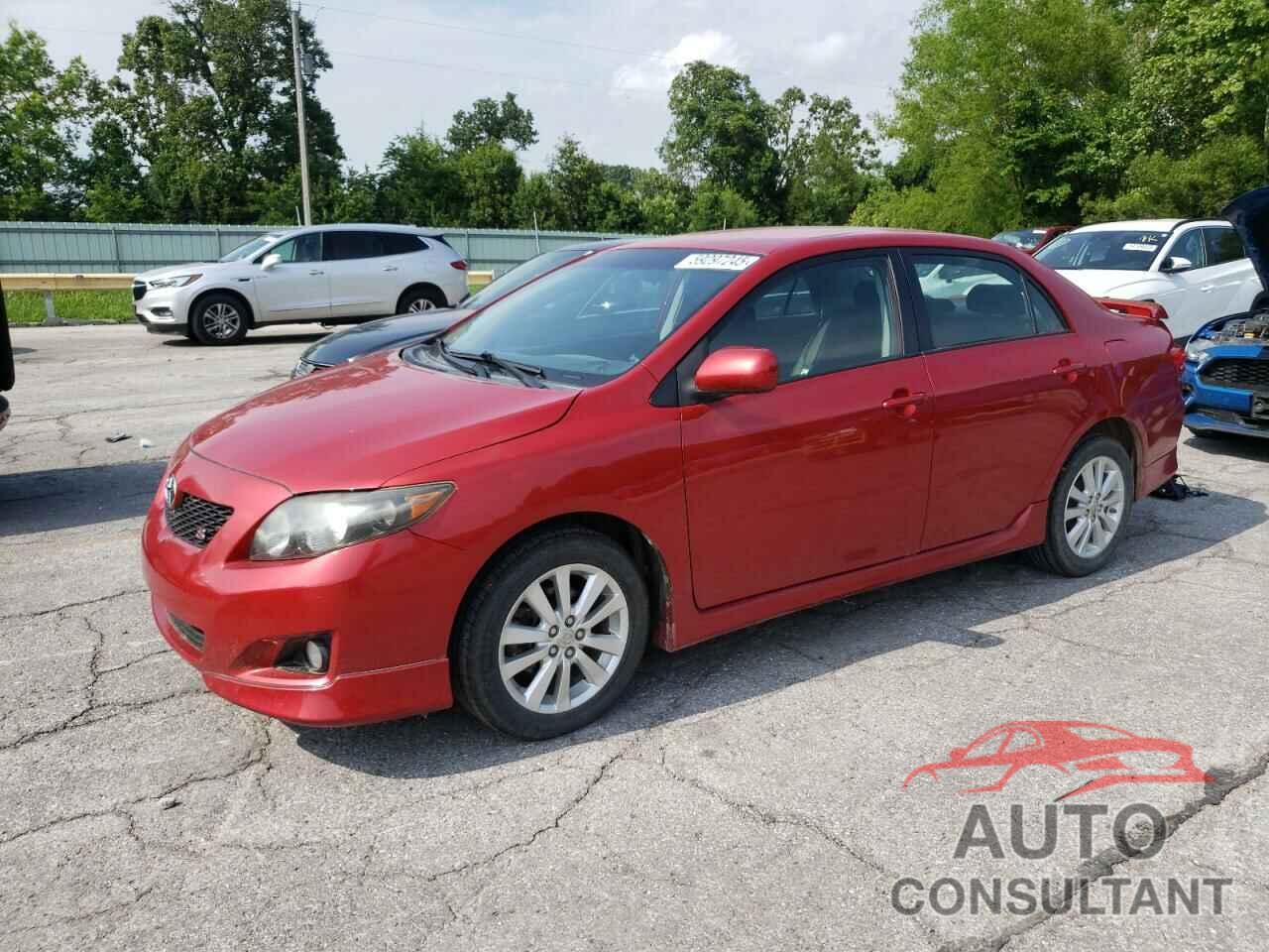 TOYOTA COROLLA 2010 - 1NXBU4EE4AZ287230