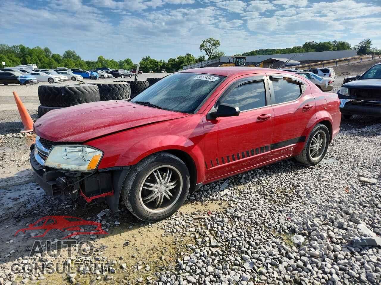 DODGE AVENGER 2013 - 1C3CDZAB1DN590115