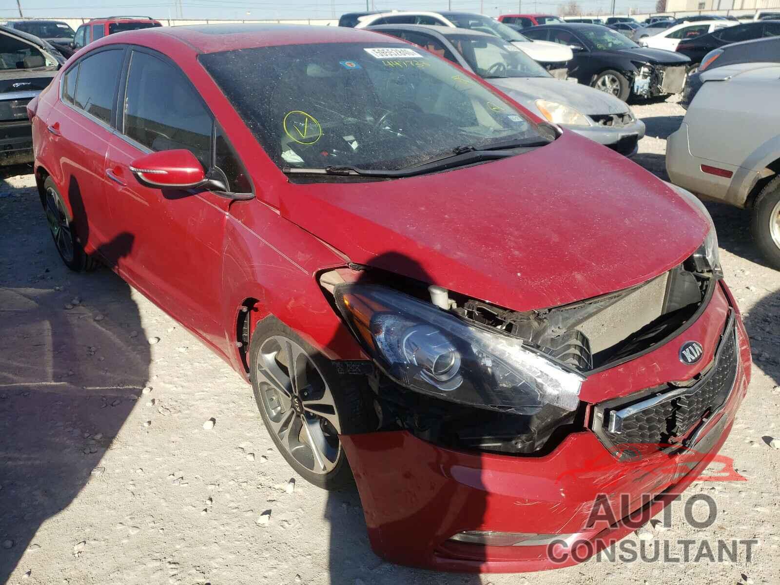 KIA FORTE 2016 - KNAFZ4A8XG5447733