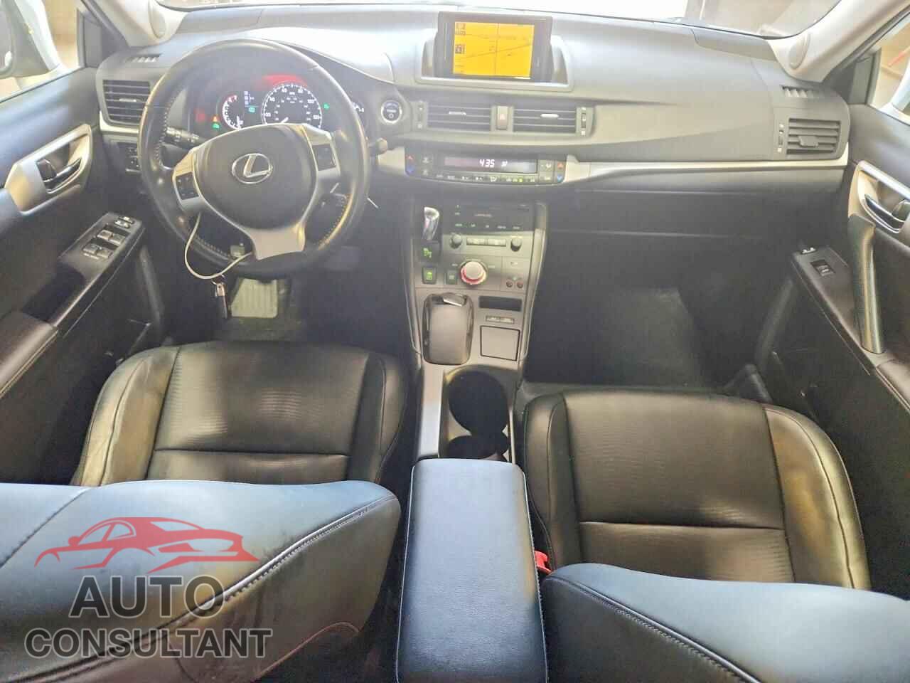 LEXUS CT 200 2012 - JTHKD5BH6C2102052