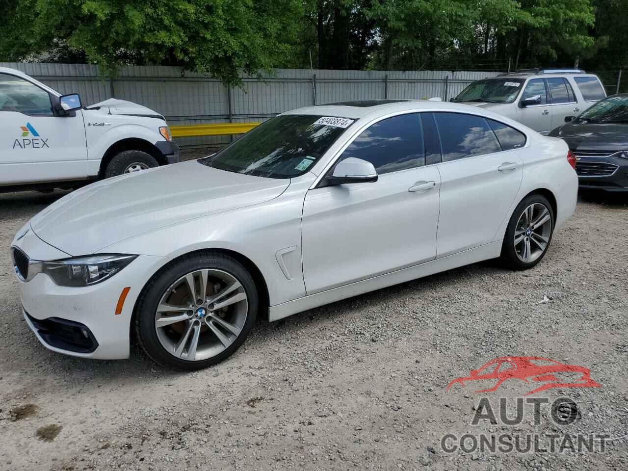 BMW 4 SERIES 2019 - WBA4J1C51KBM14291