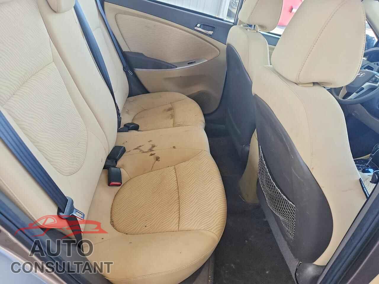 HYUNDAI ACCENT 2013 - KMHCU4AE5DU311629